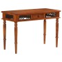 Solid acacia wood desk with drawer 110x50x76 cm by , Desks - Ref: Foro24-356973, Price: 288,51 €, Discount: %