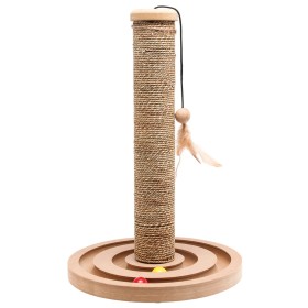 FLAMINGO Cat scratching post with ball Brigitte 30x44 cm 560146 by FLAMINGO, Cat furniture - Ref: Foro24-421658, Price: 50,99...