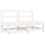 Garden furniture set 8 pieces solid white pine wood by , Garden sets - Ref: Foro24-3186453, Price: 507,27 €, Discount: %