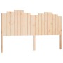 Cabecero de cama madera maciza de pino 186x4x110 cm de , Cabeceros y pies de cama - Ref: Foro24-818485, Precio: 78,99 €, Desc...