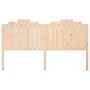 Cabecero de cama madera maciza de pino 186x4x110 cm de , Cabeceros y pies de cama - Ref: Foro24-818485, Precio: 78,99 €, Desc...