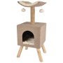 FLAMINGO Cat scratching post Scandi beige 43.5x40x54.5 cm 560554 by FLAMINGO, Cat furniture - Ref: Foro24-421662, Price: 93,0...