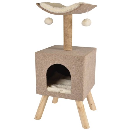 FLAMINGO Cat scratching post Scandi beige 43.5x40x54.5 cm 560554 by FLAMINGO, Cat furniture - Ref: Foro24-421662, Price: 93,0...