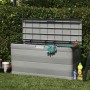 Gray garden storage box 117x45x56 cm by vidaXL, Outdoor storage boxes - Ref: Foro24-43709, Price: 103,15 €, Discount: %