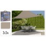 ProGarden Sand quadratische Stoffmarkise 3x3 m von , Sonnenschirme - Ref: Foro24-436322, Preis: 31,98 €, Rabatt: %