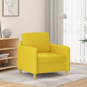 Hellgelber Stoffsessel 60 cm von , Sofas - Ref: Foro24-359467, Preis: 160,35 €, Rabatt: %