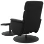 Massage recliner with footrest black synthetic leather by , Armchairs - Ref: Foro24-356729, Price: 159,64 €, Discount: %