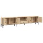 TV cabinet drawer engineered wood Sonoma oak 200x25x44 cm by , TV Furniture - Ref: Foro24-838989, Price: 105,56 €, Discount: %