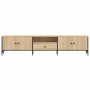 Mueble de TV cajón madera ingeniería roble Sonoma 200x25x44 cm de , Muebles TV - Ref: Foro24-838989, Precio: 105,56 €, Descue...