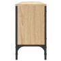 Mueble de TV cajón madera ingeniería roble Sonoma 200x25x44 cm de , Muebles TV - Ref: Foro24-838989, Precio: 105,56 €, Descue...