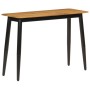 Mesa consola madera maciza de mango y hierro 110x40x76 cm de , Mesas auxiliares - Ref: Foro24-356977, Precio: 114,88 €, Descu...