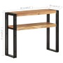 Mesa consola de madera maciza de acacia 90x30x75 cm de , Mesas auxiliares - Ref: Foro24-321097, Precio: 119,08 €, Descuento: %