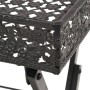 Klappbarer Couchtisch aus Metall im Vintage-Stil, 58 x 35 x 72 cm, schwarz von vidaXL, Seitentische - Ref: Foro24-245941, Pre...