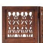 Handgeschnitzter 3-Panel-Paravent mit braunem Mangoholz 120x165 cm von , Raumteiler - Ref: Foro24-285334, Preis: 180,47 €, Ra...