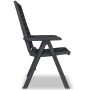 Reclining garden chairs, anthracite grey plastic, 2 units by vidaXL, Garden chairs - Ref: Foro24-43897, Price: 147,34 €, Disc...