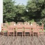 Garden dining set 11 pieces solid Douglas fir wood by , Garden sets - Ref: Foro24-3154724, Price: 729,27 €, Discount: %