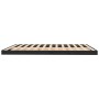 Black solid wood bed frame 180x200 cm by , Beds and slatted bases - Ref: Foro24-823433, Price: 178,10 €, Discount: %