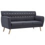 3-seater sofa upholstered in dark gray fabric 172x70x82 cm by vidaXL, Sofas - Ref: Foro24-247125, Price: 325,97 €, Discount: %