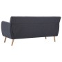 3-seater sofa upholstered in dark gray fabric 172x70x82 cm by vidaXL, Sofas - Ref: Foro24-247125, Price: 325,97 €, Discount: %