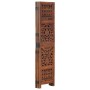 Screen 5 panels hand carved brown mango wood 200x165 cm by , Room dividers - Ref: Foro24-285335, Price: 274,66 €, Discount: %