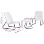 Keter Rio garden furniture set 3 pieces white by , Garden sets - Ref: Foro24-405985, Price: 210,99 €, Discount: %