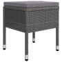 Juego de comedor de jardín de 5 piezas gris de , Conjuntos de jardín - Ref: Foro24-3072122, Precio: 514,99 €, Descuento: %