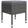 Juego de comedor de jardín de 5 piezas gris de , Conjuntos de jardín - Ref: Foro24-3071994, Precio: 444,69 €, Descuento: %