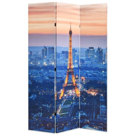 Folding divider screen 120x170 cm Paris at night by vidaXL, Room dividers - Ref: Foro24-245869, Price: 82,92 €, Discount: %