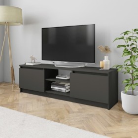 Mueble para TV de aglomerado gris 120x30x35,5 cm de , Muebles TV - Ref: Foro24-800569, Precio: 61,99 €, Descuento: %