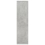 3-tier concrete gray plywood shelf 60x30x114cm by , Bookcases and shelves - Ref: Foro24-800976, Price: 80,99 €, Discount: %