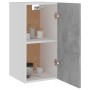 Hängeschrank aus Sperrholz in Betongrau, 29,5 x 31 x 60 cm von , Küchenschränke - Ref: Foro24-801248, Preis: 57,57 €, Rabatt: %