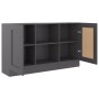 Gray plywood sideboard 120x30.5x70 cm by , Sideboards - Ref: Foro24-802779, Price: 134,08 €, Discount: %