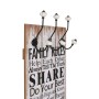 FAMILY RULES wall coat rack with 6 hooks 120x40 cm by vidaXL, Hat and coat racks - Ref: Foro24-245854, Price: 65,23 €, Discou...