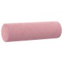 Sofá de 2 plazas con cojines terciopelo rosa 140 cm de , Sofás - Ref: Foro24-3200884, Precio: 253,27 €, Descuento: %