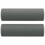 Sofá de 2 plazas con cojines tela gris oscuro 140 cm de , Sofás - Ref: Foro24-3200846, Precio: 248,26 €, Descuento: %