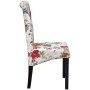 Dining chairs 6 units multicolored fabric by , dining chairs - Ref: Foro24-272505, Price: 448,16 €, Discount: %