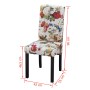 Dining chairs 6 units multicolored fabric by , dining chairs - Ref: Foro24-272505, Price: 448,16 €, Discount: %