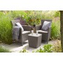 Keter Garden dining set 3 pieces Iowa cappuccino 224383 by , Garden sets - Ref: Foro24-408936, Price: 228,28 €, Discount: %