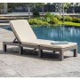 Keter Daytona lounger with cushion in cappuccino color by , Loungers - Ref: Foro24-441308, Price: 180,68 €, Discount: %