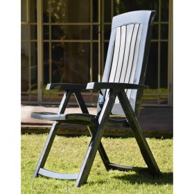 Keter Corsica reclining garden chairs 2 units gray by , Garden chairs - Ref: Foro24-446829, Price: 144,99 €, Discount: %