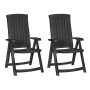 Keter Corsica reclining garden chairs 2 units gray by , Garden chairs - Ref: Foro24-446829, Price: 144,62 €, Discount: %