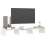 Solid white pine wood monitor stand 60x24x10.5 cm by , TV Furniture - Ref: Foro24-813935, Price: 20,96 €, Discount: %