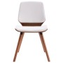 Dining chairs 4 units white synthetic leather by , dining chairs - Ref: Foro24-3054804, Price: 509,47 €, Discount: %