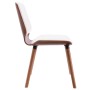 Dining chairs 4 units white synthetic leather by , dining chairs - Ref: Foro24-3054804, Price: 509,47 €, Discount: %