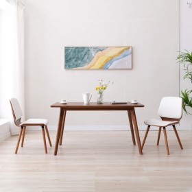 Dining chairs 2 units white synthetic leather by , dining chairs - Ref: Foro24-287381, Price: 258,65 €, Discount: %