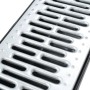 Drainage channels 3 units galvanized steel 3 m by vidaXL, Drains - Ref: Foro24-142877, Price: 84,92 €, Discount: %