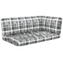 Corner garden sofa made of white impregnated pine wood pallets by , Modular outdoor sofas - Ref: Foro24-3066578, Price: 126,6...