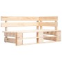 2-seater pallet sofa with impregnated pine wood cushions by , Garden sets - Ref: Foro24-3066677, Price: 189,99 €, Discount: %