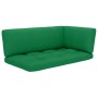 2-Sitzer-Palettensofa mit weiß imprägnierten Kiefernholzkissen von , Gartensets - Ref: Foro24-3066642, Preis: 208,23 €, Rabat...