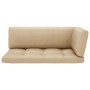 2-Sitzer-Palettensofa mit weiß imprägnierten Kiefernholzkissen von , Gartensets - Ref: Foro24-3066640, Preis: 257,86 €, Rabat...